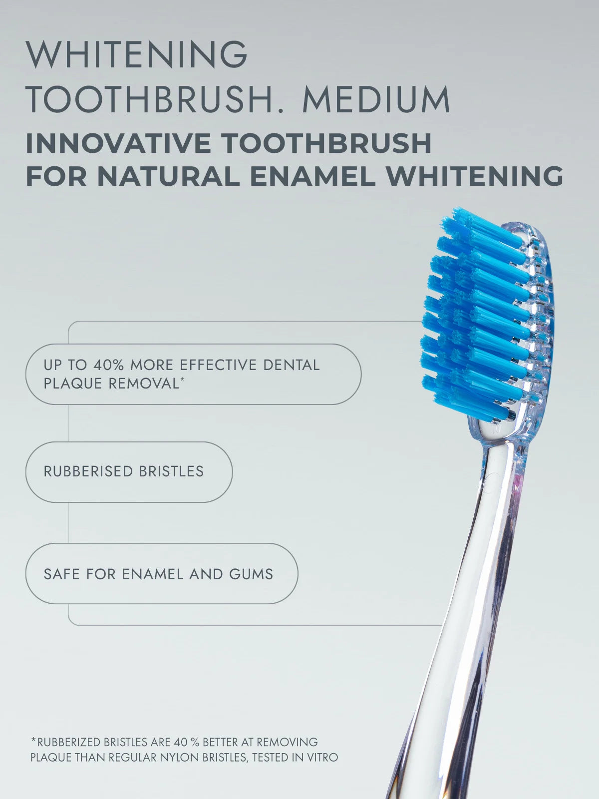 WHITENING TOOTHBRUSH, SINGLE