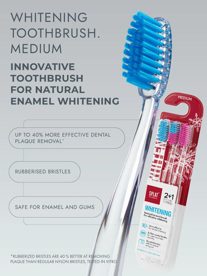 WHITENING TOOTHBRUSH, 2+1