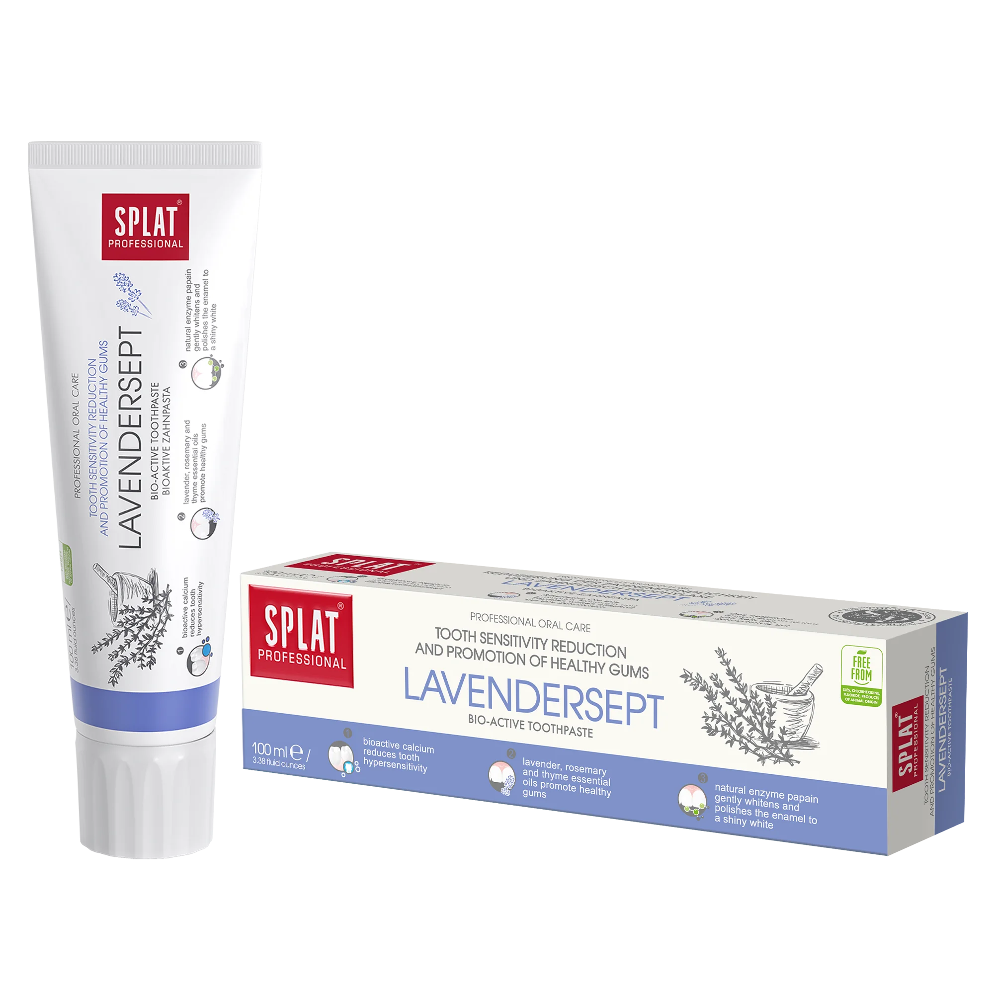 LAVENDERSEPT TOOTHPASTE 100 ML – SPLAT Global