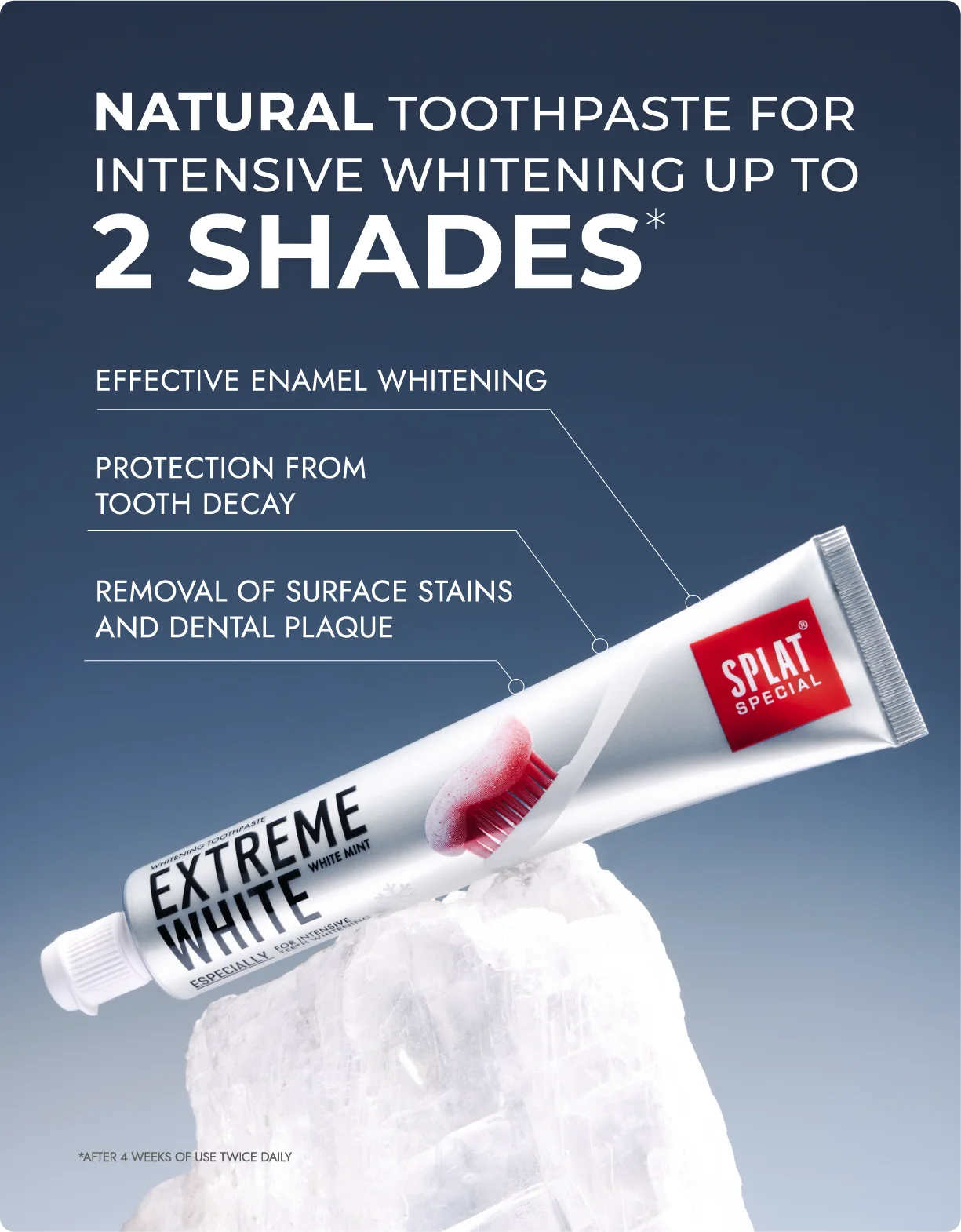 EXTREME WHITE TOOTHPASTE 75 ML