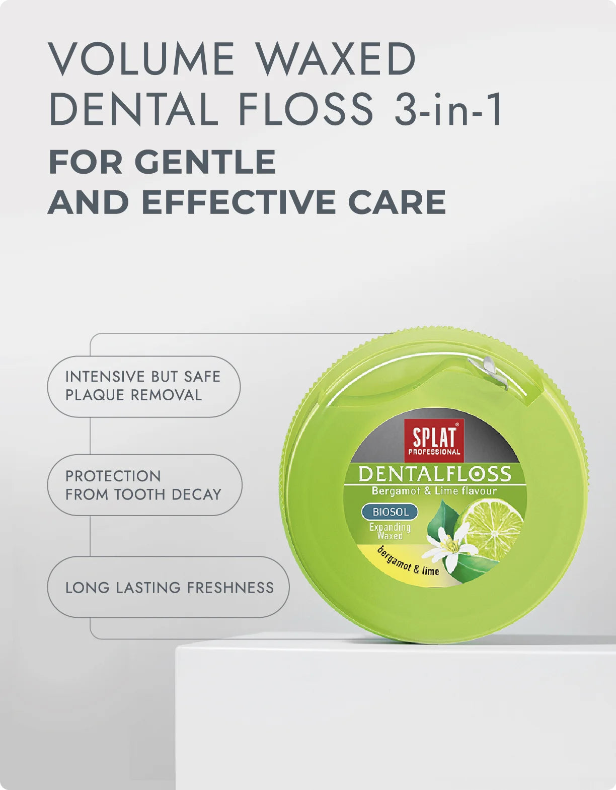 VOLUME WAXED DENTAL FLOSS