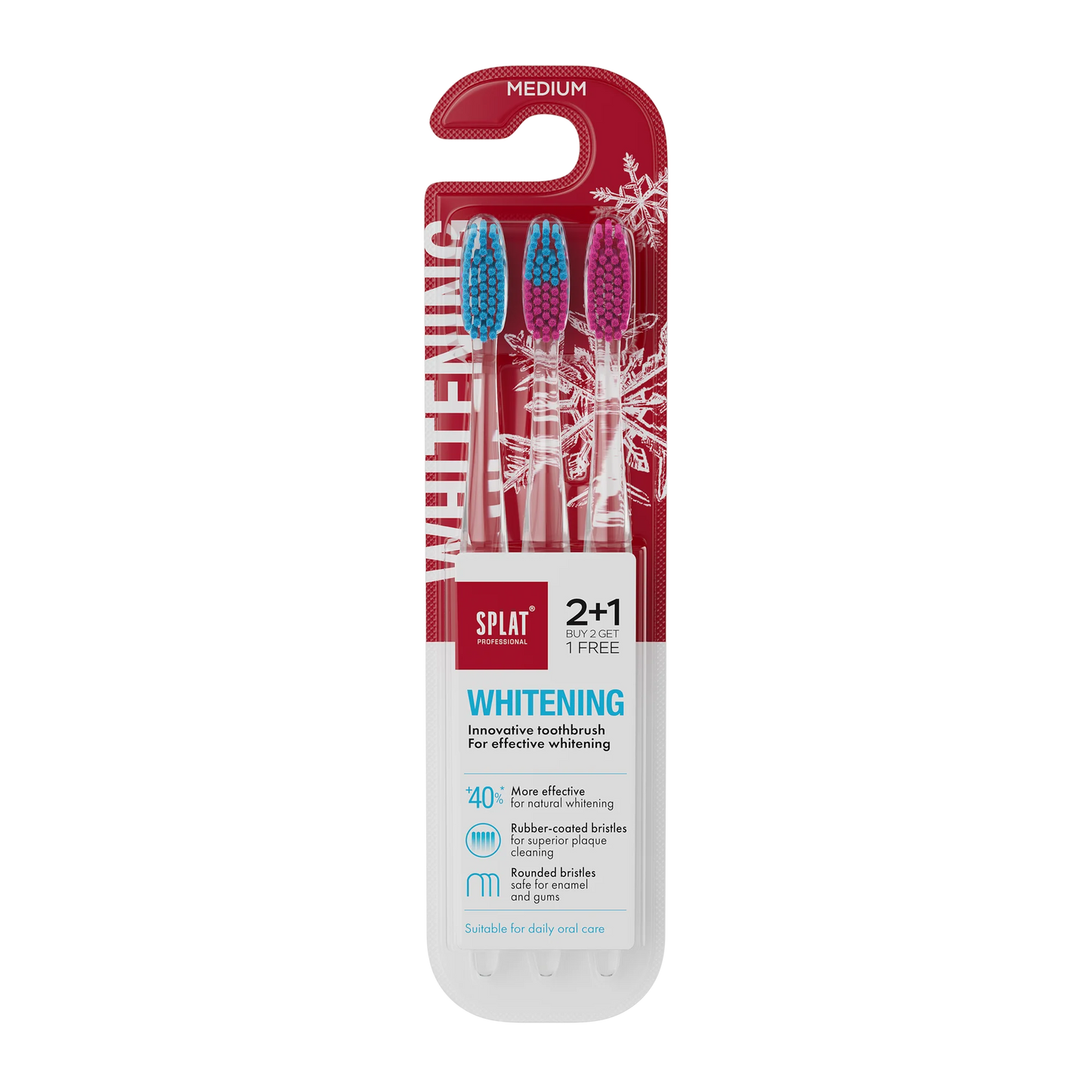 WHITENING TOOTHBRUSH, 2+1