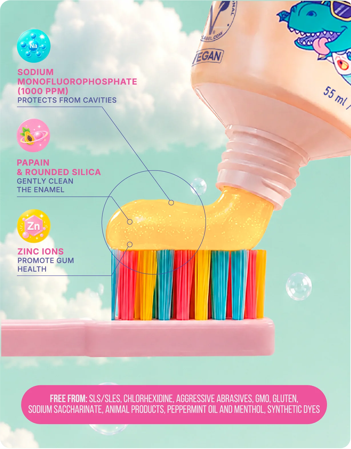 SUNNY PEAR TOOTHPASTE 55 ML